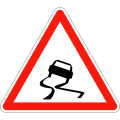Slippery road