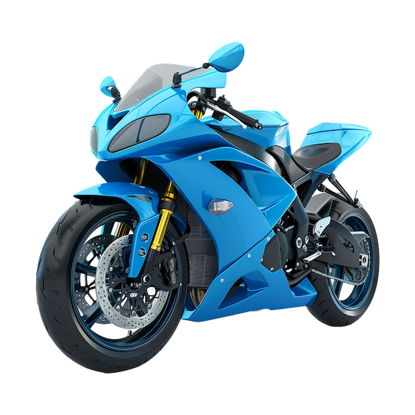 vecteezy_blue motorbike on transparent background_45871291